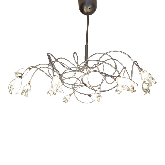 1990s Harco Loor Designer Lighting Fixture/Chandelier For Sale