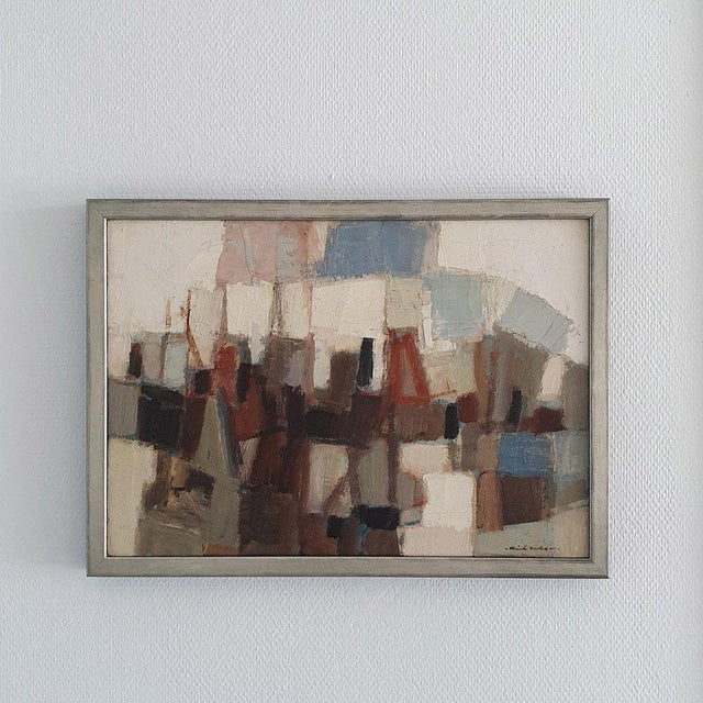 Dick Zwier, Abstract Composition, Oil Painting For Sale - Image 14 of 15