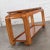 Vintage Asian Style Sofa Console Table Ming Chow Leg Style Attributed to Schnadig Intl. Furniture For Sale - Image 12 of 13