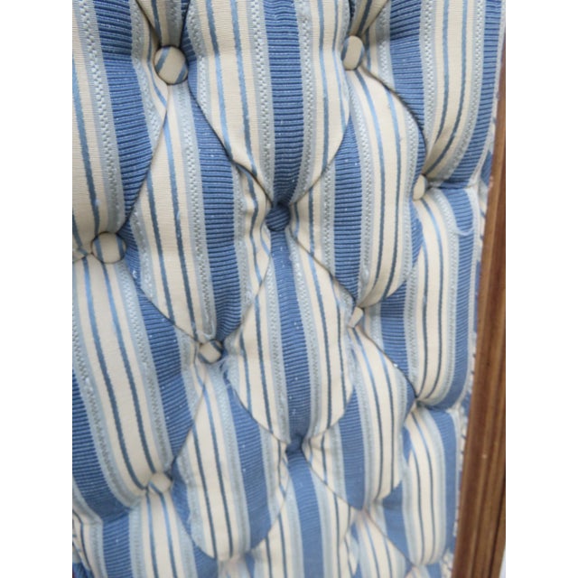 French Tall Side Livingroom Fireplace Accent Chairs a Pair 6106 For Sale - Image 13 of 17