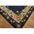 Traditional Navy Blue Floral Deco Antique Chinese Peking Wool 8' 8'' X 11'4' Rug For Sale - Image 9 of 11