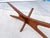 1960s Mid-Century Walnut and Glass "Jacks" Coffee Table by Adrian Pearsall For Sale - Image 11 of 13