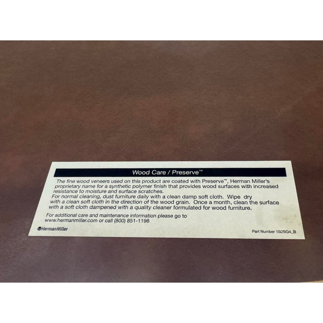 George Nelson for Herman Miller Nelson X-Leg Dining Table/Desk For Sale - Image 12 of 12