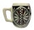 Acoma Pueblo Pottery Signed C H Large Glazed Mug For Sale In Los Angeles - Image 6 of 8
