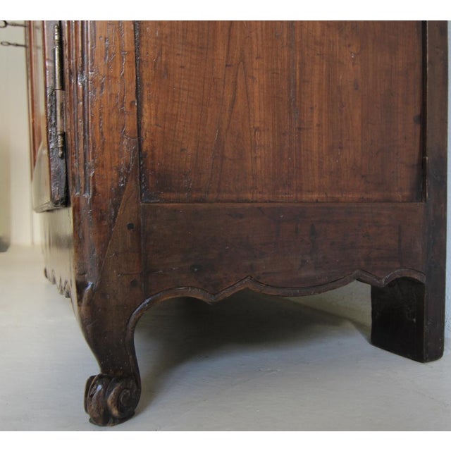 19th Century French Provincial Cherrywood Cabinet For Sale - Image 11 of 18