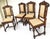 Neo-Renaissance Carved Wooden Chairs from Befos, 1880s, Befos, Set of 4 For Sale - Image 6 of 18