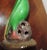 18th / 19th Century Chinese Export Porcelain Parrot Bird Figure Mounted as a Lamp For Sale - Image 9 of 11