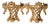 A Pair of Louis XV Style Gilt Wood Wall Shelves For Sale
