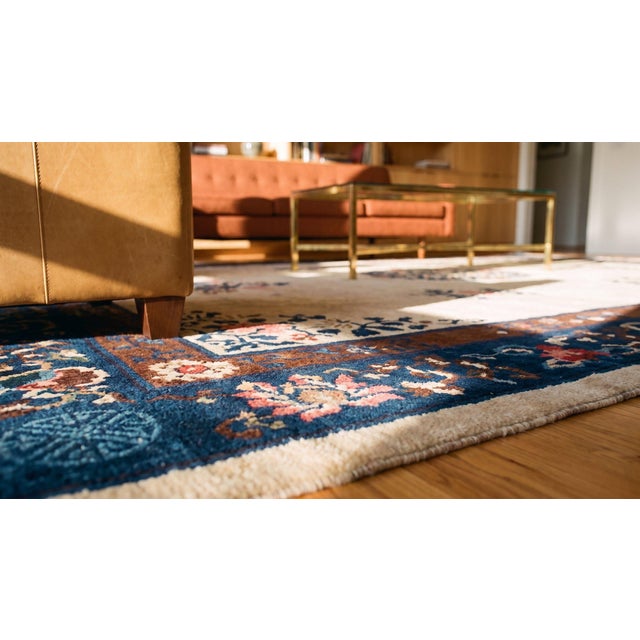 Textile Antique Chinese - Peking Rug For Sale - Image 7 of 8