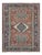 Antique Persian Karaja Rug 4'11" X 6'5" For Sale