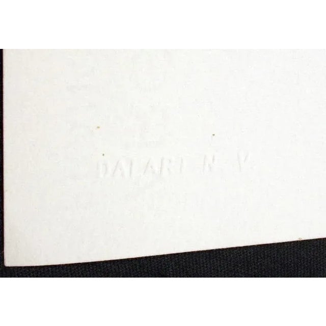 Printmaking Materials 1980 "The Thumb" Surrealist Print Hand Signed by Salvador Dali For Sale - Image 7 of 8