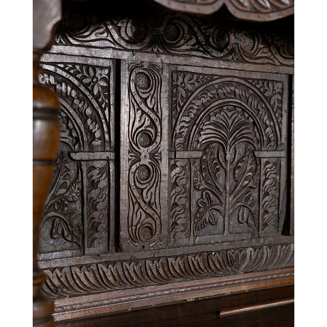 19th Century Jacobean Court Cupboard For Sale In Salt Lake City - Image 6 of 9