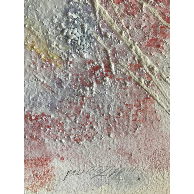 Patricia Zippin "Study For Anaganaga 2/6" 1980s Mixed Media 30"x 23" For Sale - Image 4 of 6