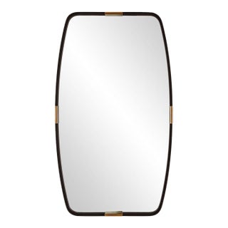 Handsome Metal/Brass Mirror For Sale