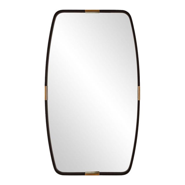 Handsome Metal/Brass Mirror For Sale
