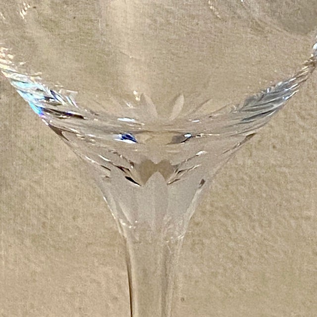 Modern Mikasa Starburst Water Goblets - Set of 2 For Sale - Image 3 of 6