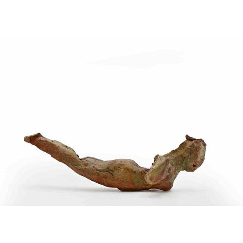 Sirio Pellegrini, Gymnast, Terracotta Sculpture, 1960s For Sale - Image 4 of 5