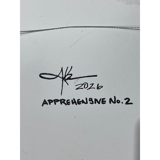 Apprehensive No. 2 - Original Abstract Painting by J. Kent Martin For Sale - Image 9 of 11