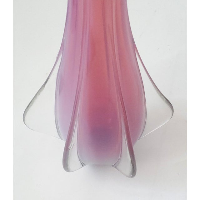 Glass Vase Murano Glass For Sale - Image 7 of 12