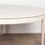 Large Round White Swedish Gustavian Style Dining Table, Reproduction For Sale - Image 11 of 15
