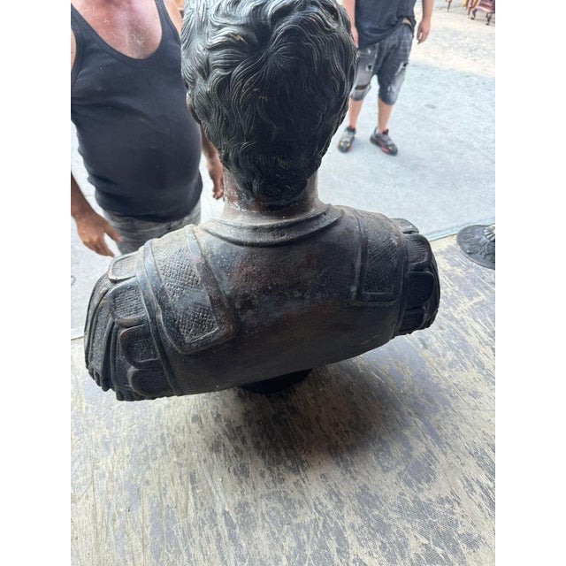 1950s Large Roman Bronze Sculpture, 1950a For Sale - Image 5 of 9