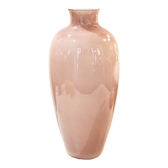 Vintage Murano Glass Vase by Paolo Venini, 1990 For Sale