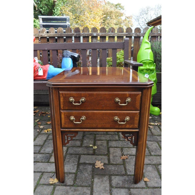 Wood Altavista Virginia End Table from Lane, 1920s For Sale - Image 7 of 7