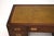 1930s Military Campaign Leather Top Pedestal Desk, 1930 For Sale - Image 5 of 10