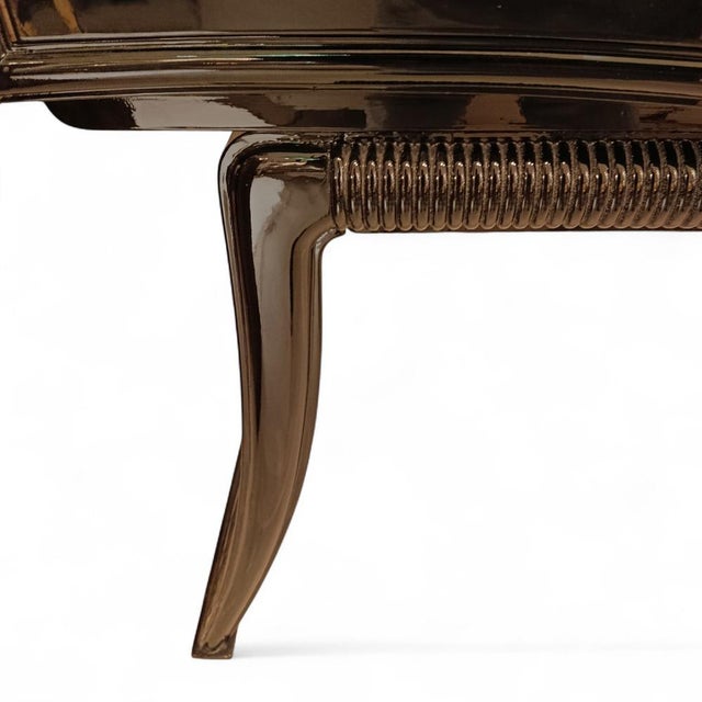 Black Lacquered Bar Cabinet by Paolo Buffa, 1940s For Sale - Image 9 of 11