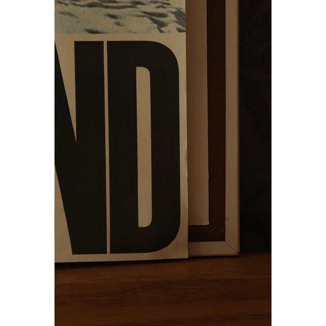 Paper Swiss National Tourist Office Travel Advertising Lithograph by H Kasser from Buchdruckerei Winterthur AG, 1970s For Sale - Image 7 of 8