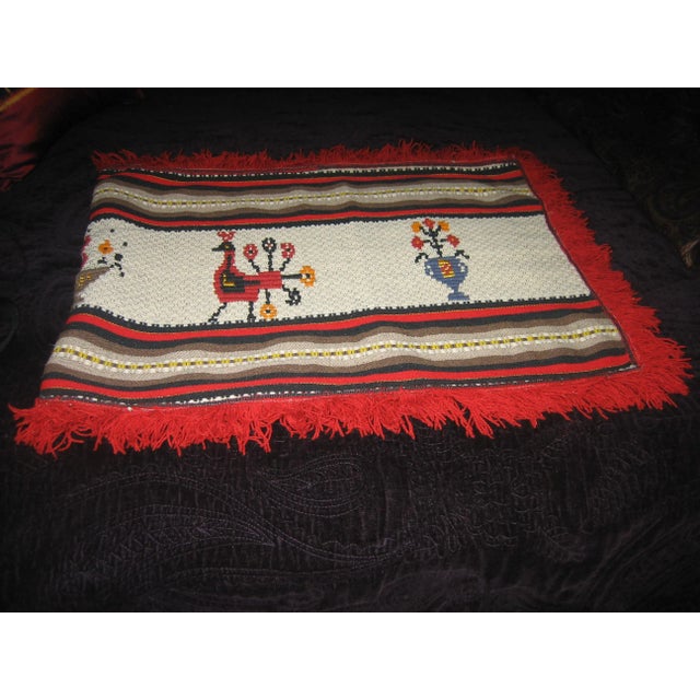 Vintage Peruvian Wall Hanging For Sale - Image 9 of 10