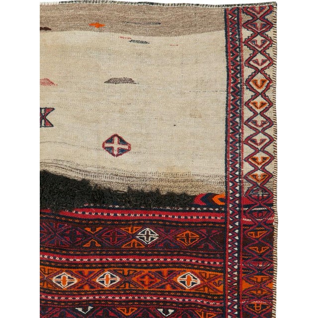 Galerie Shabab Collection Mid-20th Century Persian Flatweave Kilim Rug For Sale - Image 4 of 10