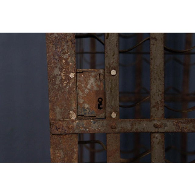 Vintage Steel Wine Rack For Sale - Image 18 of 18