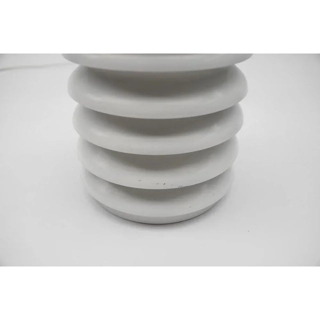 Metal Mid-Century Modern Metal Table Lamp with Illuminated Base by Kaiser Leuchten, 1960s For Sale - Image 7 of 12