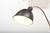 Type K Floor Lamp in Black Cast Metal Base and Lacquered Sheet Metal Shade with Rotary Switch by Christian Dell for Belmag, 1932 For Sale - Image 9 of 13