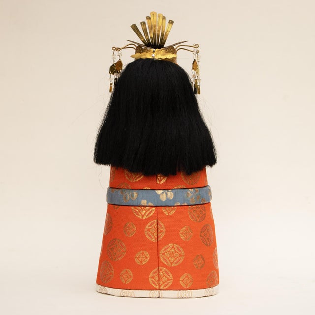 Large Late Showa to Heisei Era Japanese Decorative Hina Doll "Princess" For Sale - Image 4 of 11