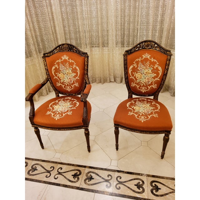 Set of 16 Dining Chairs For Sale - Image 9 of 9