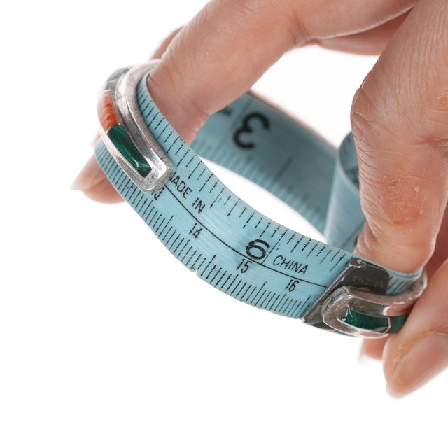 Silver 6.5" TP Native American Multi-stone channel inlay cuff bracelet For Sale - Image 8 of 11