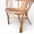 Mid-Century Italian Sculptural Rattan Bamboo Armchair For Sale - Image 4 of 7