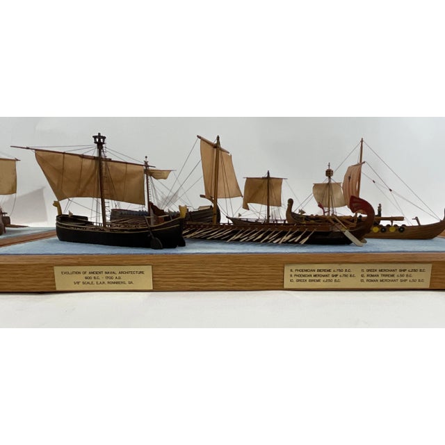 Twenty Models by Master Modeler Erik Ronnberg, Sr For Sale In Boston - Image 6 of 12