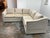 Design Plus Gallery presents a Bespoke Two-Piece Sectional. Upholstered in Kravet Custom Chenille #5117, Pattern 21911,...