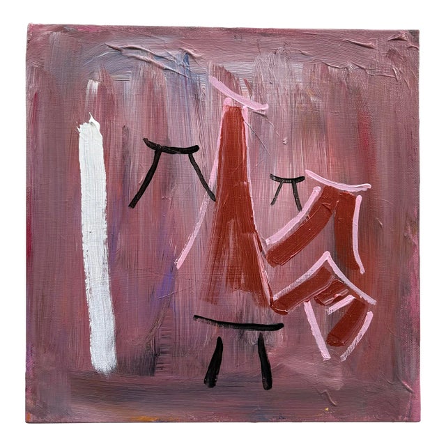 Abstract Composition “Ming Dynasty” by Erik Sulander in Acrylic For Sale