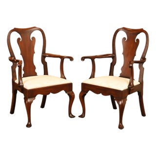 Kittinger Colonial Williamsburg Pair of Mahogany Armchairs CW 151 For Sale