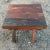 Farmhouse Reclaimed Teak Wood End Table From Antique Vessel For Sale - Image 3 of 13