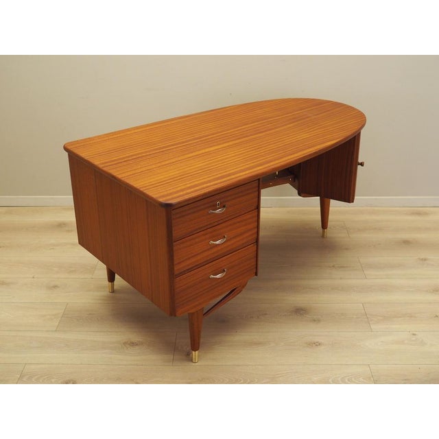 Orange Norwegian Mahogany Desk from Sola Møbler, 1960s For Sale - Image 8 of 18