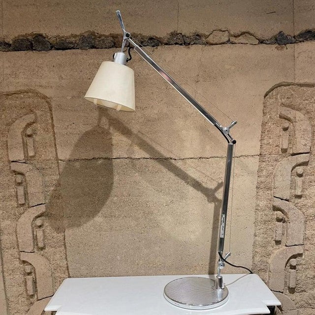 1980s Adjustable Table Lamp Tolomeo for Artemide Milano Italy For Sale - Image 11 of 11