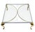 Elevate your living space with this striking 1970s Hollywood Regency Square Coffee Table. A masterful blend of materials,...