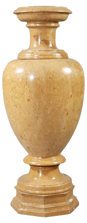 20th Century Classicist Style Marble Crater Vase