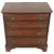 1960s Traditional Solid Pennsylvania Cherry Small Bachelors Chest For Sale