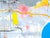 Textile Benji Stiles "Party Down Productions" Contemporary Colorful Abstract Expressionist Painting, 2021 For Sale - Image 7 of 11